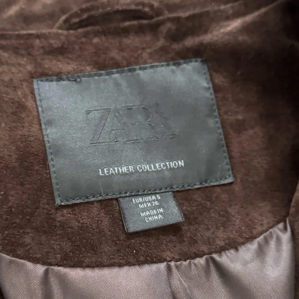 Zara brown suede coat - Picture 5 of 6